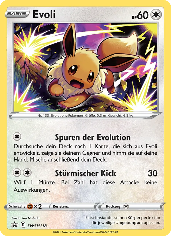 Evoli SCSC Promokarten SWSH118/307