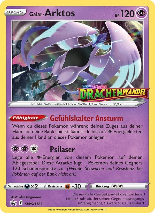 Galar-Arktos SCSC Promokarten SWSH123/307