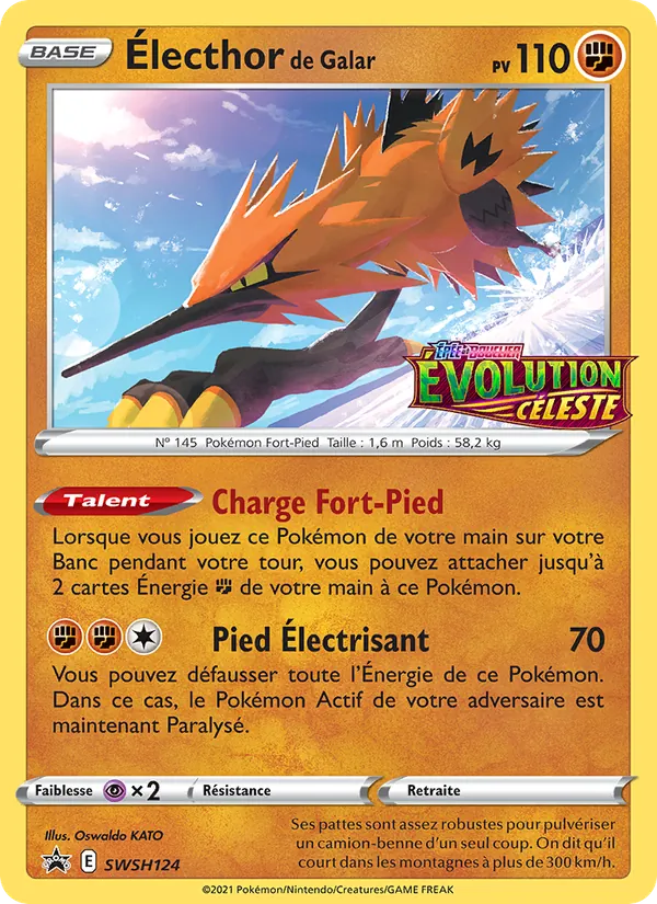 Électhor de Galar Promo SWSH SWSH124/307