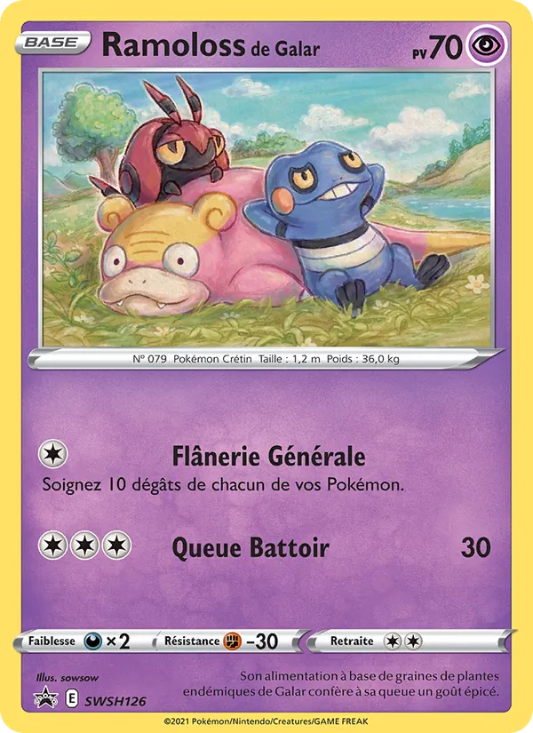 Ramoloss de Galar Promo SWSH SWSH126/307