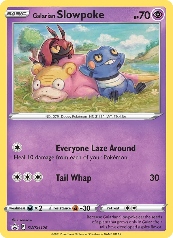 Slowpoke de Galar ESES Promos SWSH126/307