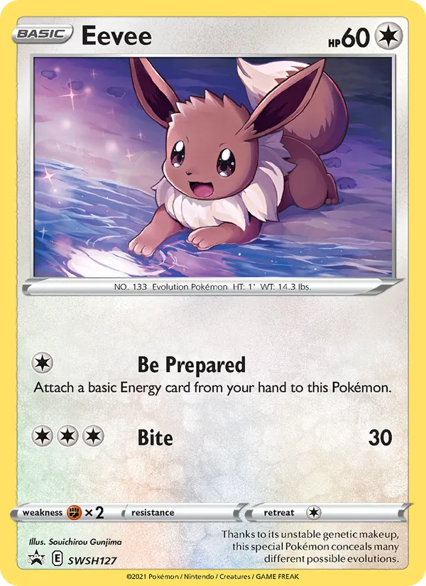 Eevee ESES Promos SWSH127/307