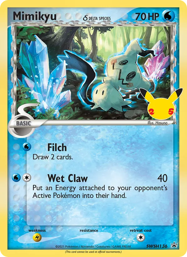 Mimikyu ESES Promos SWSH136/307