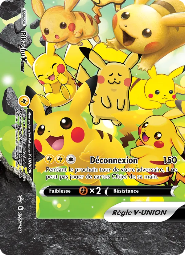 Pikachu V-UNION Promo SWSH SWSH141/307