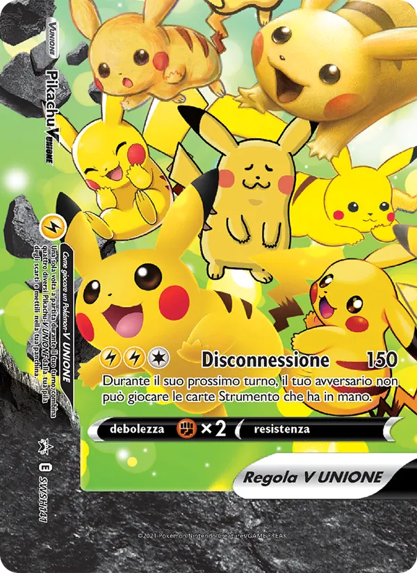 Pikachu V UNIONE SPSC Promo SWSH141/307