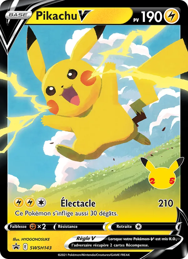 Pikachu V Promo SWSH SWSH143/307