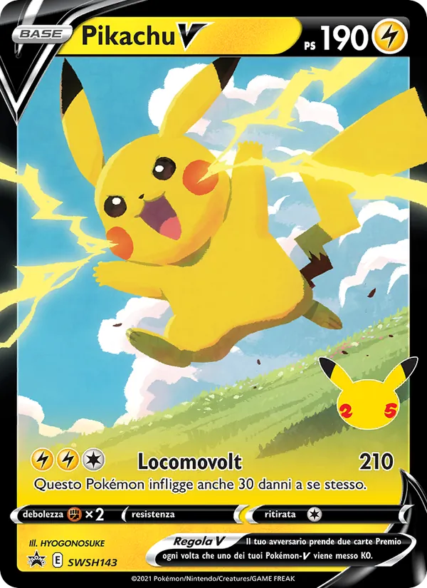 Pikachu V SPSC Promo SWSH143/307