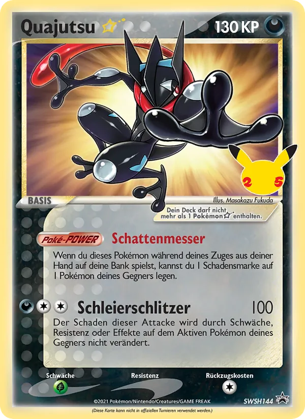 Quajutsu ☆ SCSC Promokarten SWSH144/307