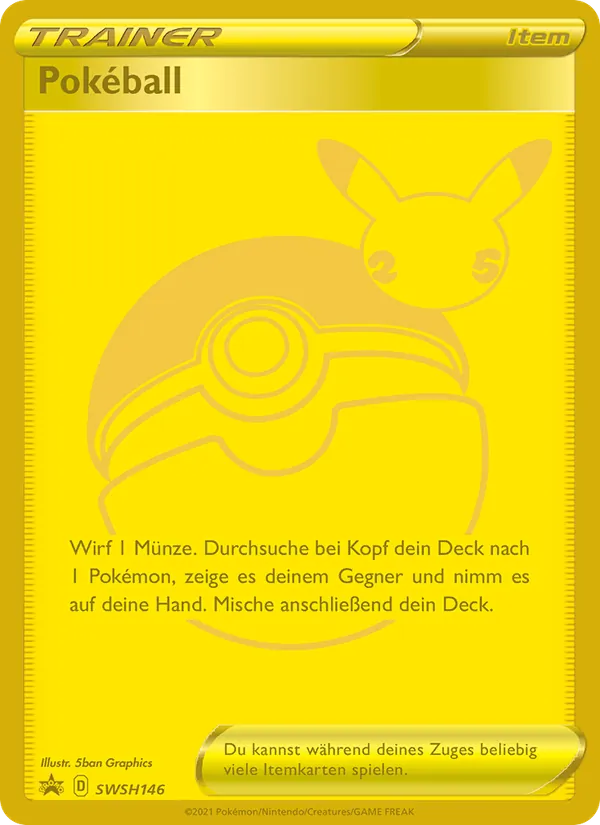 Pokéball SCSC Promokarten SWSH146/307