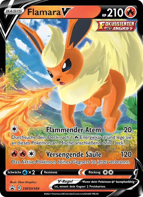 Flamara V SCSC Promokarten SWSH149/307