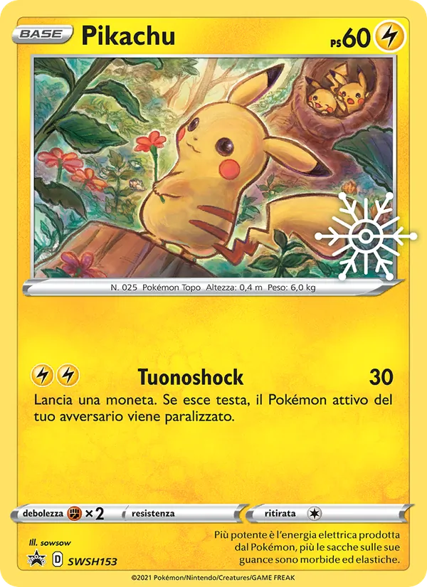 Pikachu SPSC Promo SWSH153/307