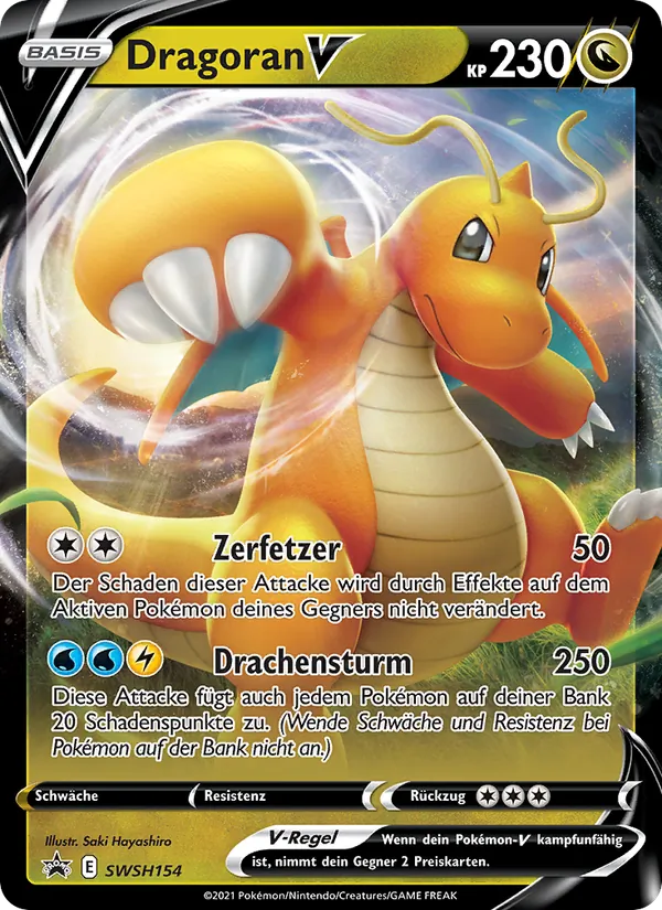 Dragoran V SCSC Promokarten SWSH154/307