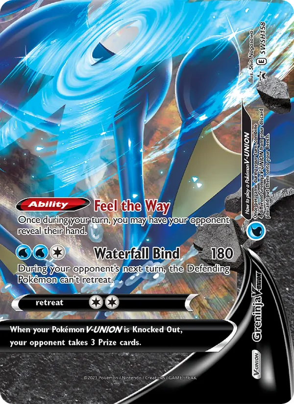 Greninja V-UNIÃO ESES Promos SWSH158/307