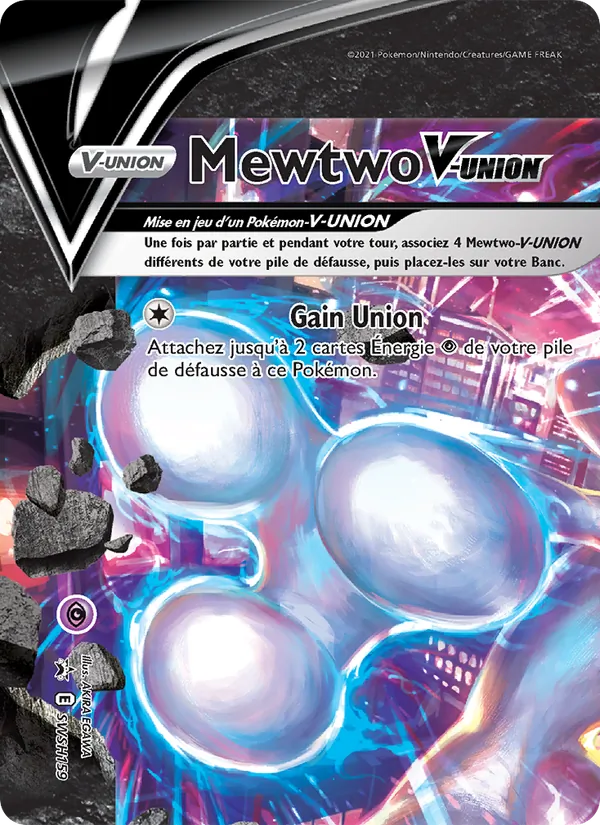 Mewtwo V-UNION Promo SWSH SWSH159/307