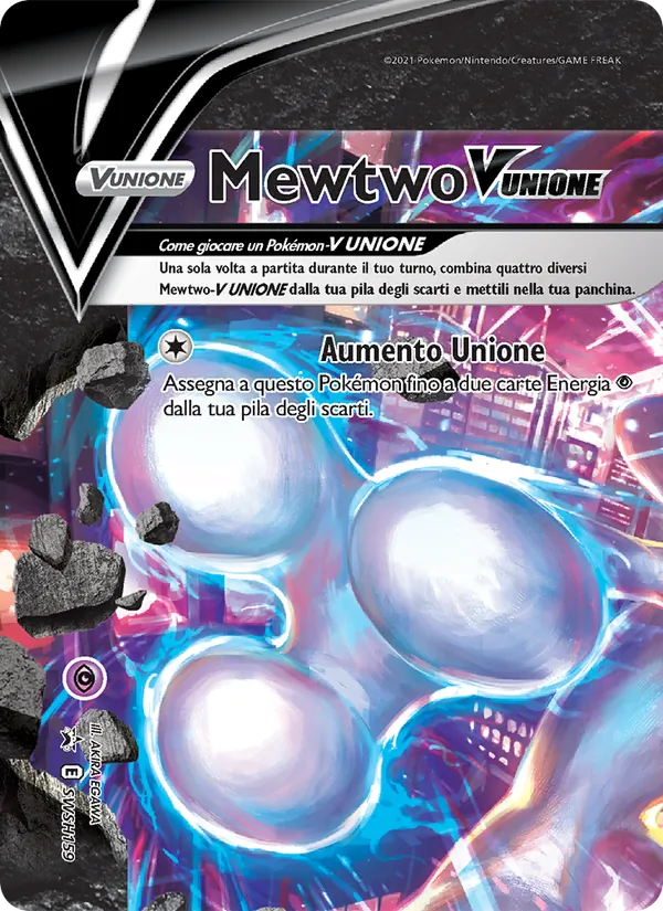 Mewtwo V UNIONE SPSC Promo SWSH159/307