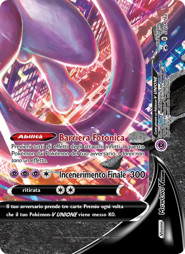 Mewtwo V UNIONE SPSC Promo SWSH162/307