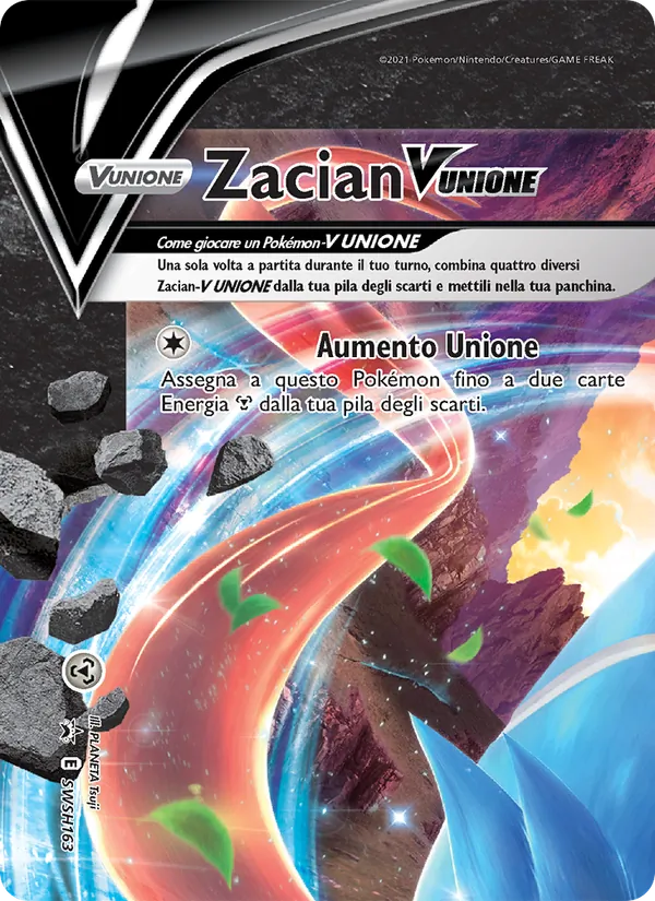 Zacian V UNIONE SPSC Promo SWSH163/307