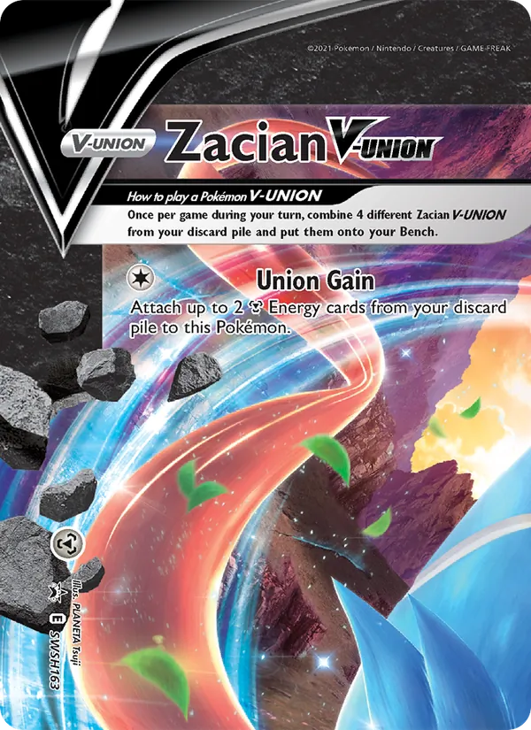 Zacian V-UNIÃO ESES Promos SWSH163/307
