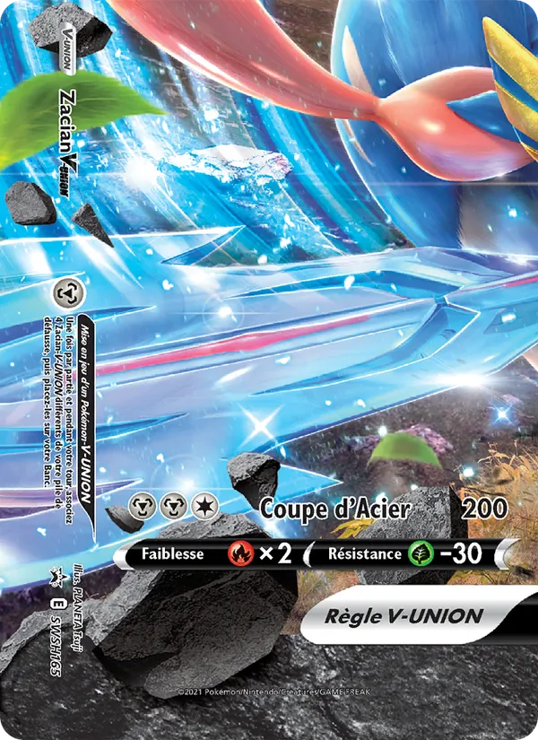 Zacian V-UNION Promo SWSH SWSH165/307