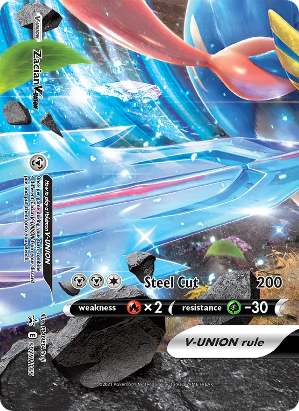 Zacian V-UNIÃO ESES Promos SWSH165/307