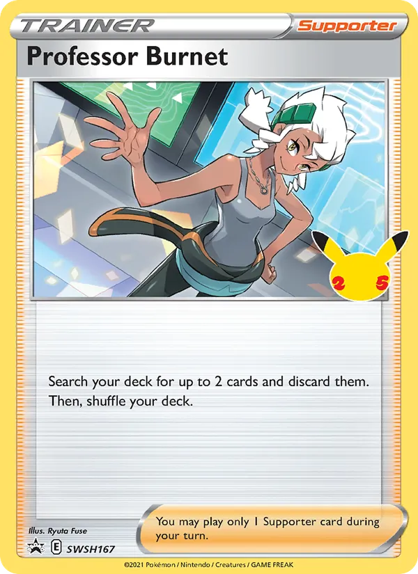 Professor Burnet SWSH Black Star Promos SWSH167/307