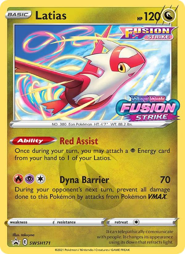 Latias ESES Promos SWSH171/307