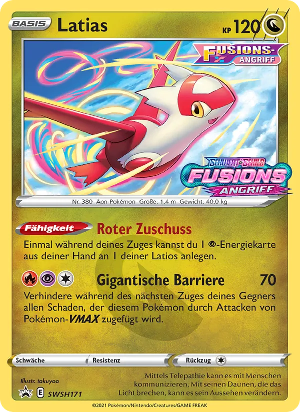 Latias SCSC Promokarten SWSH171/307