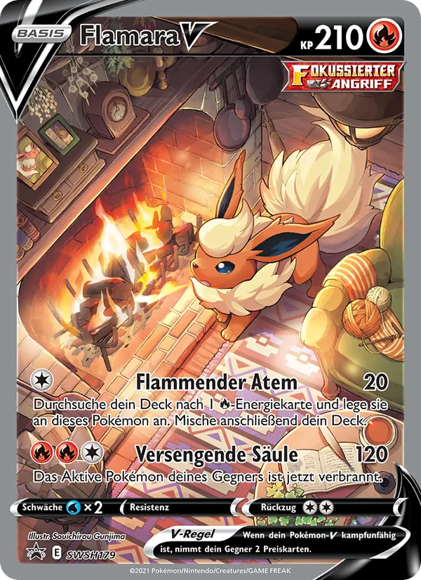 Flamara V SCSC Promokarten SWSH179/307