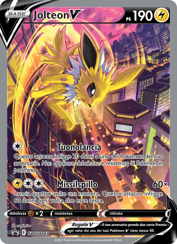 Jolteon V SPSC Promo SWSH183/307