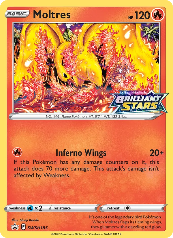 Moltres ESES Promos SWSH185/307