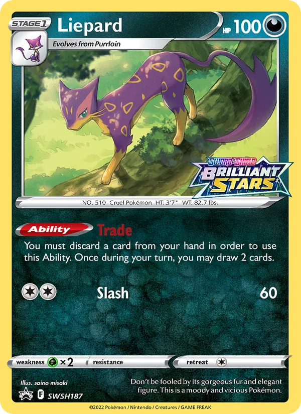 Liepard ESES Promos SWSH187/307