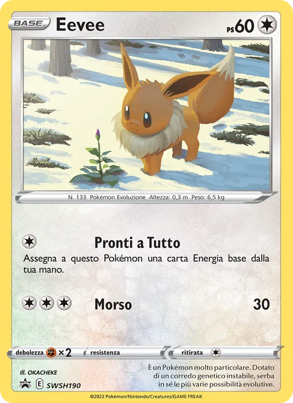 Eevee SPSC Promo SWSH190/307