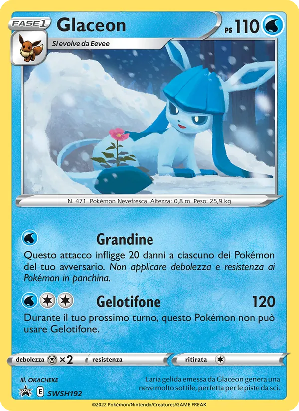Glaceon SPSC Promo SWSH192/307