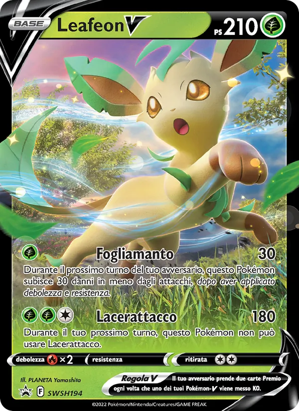Leafeon V SPSC Promo SWSH194/307