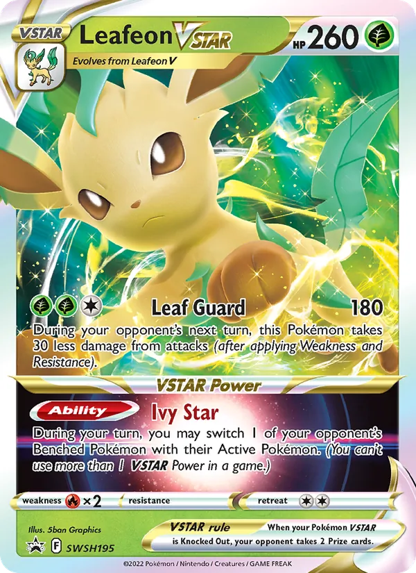 Leafeon V-ASTRO ESES Promos SWSH195/307
