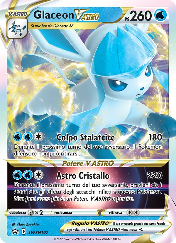 Glaceon V ASTRO SPSC Promo SWSH197/307