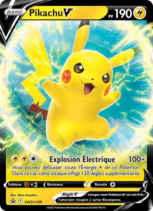 Pikachu V Promo SWSH SWSH198/307