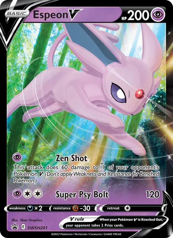 Espeon V ESES Promos SWSH201/307