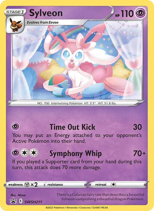 Sylveon SWSH Black Star Promos SWSH211/307