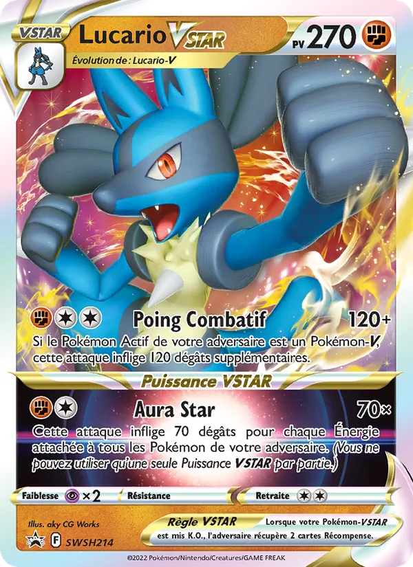 Lucario VSTAR Promo SWSH SWSH214/307