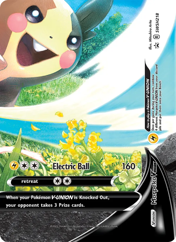 Morpeko V-UNIÃO ESES Promos SWSH218/307