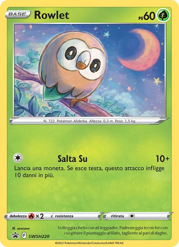 Rowlet SPSC Promo SWSH220/307