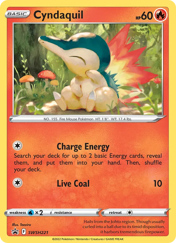 Cyndaquil ESES Promos SWSH221/307