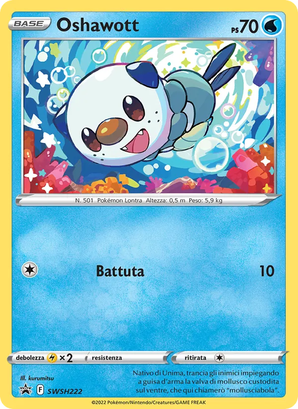 Oshawott SPSC Promo SWSH222/307