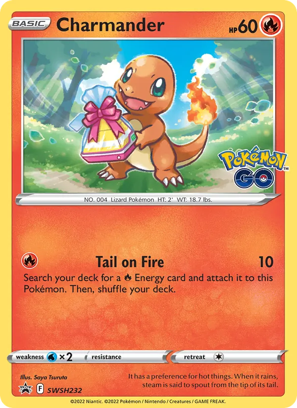 Charmander SWSH Black Star Promos SWSH232/307