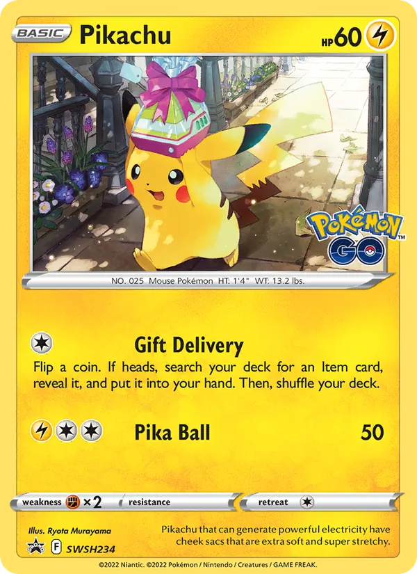 Pikachu SCSC Promokarten SWSH234/307