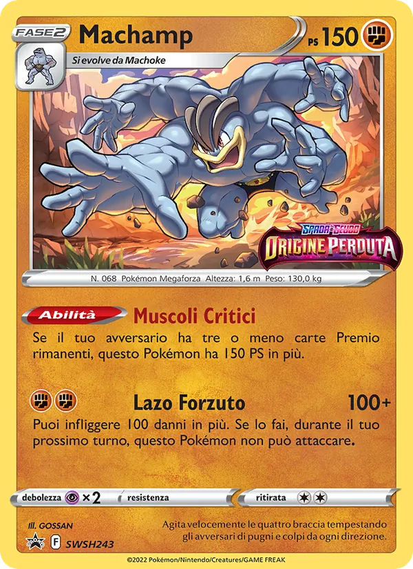 Machamp SPSC Promo SWSH243/307