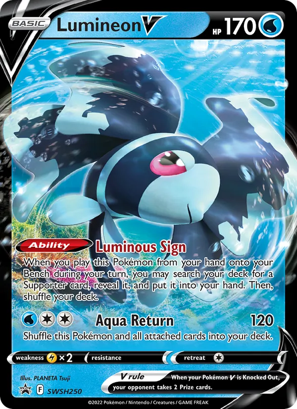 Lumineon V ESES Promos SWSH250/307