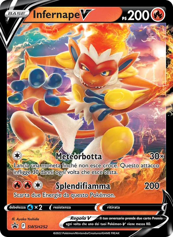 Infernape V SPSC Promo SWSH252/307