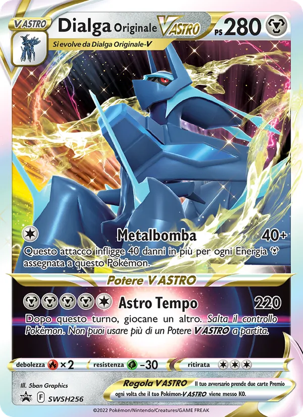 Dialga Originale V ASTRO SPSC Promo SWSH256/307